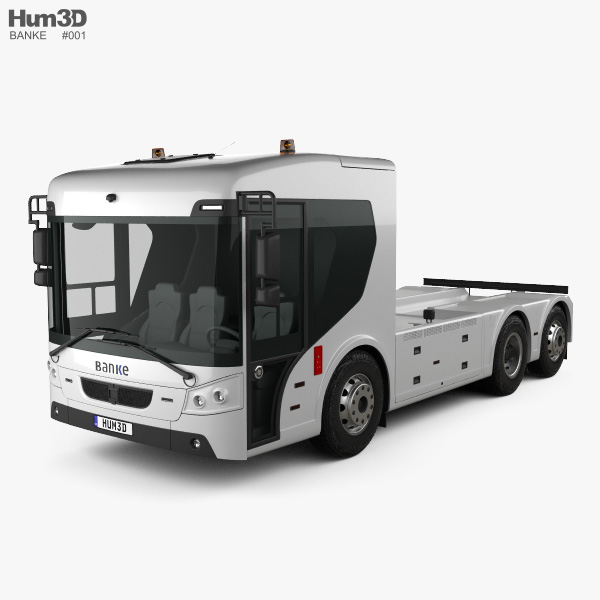 Banke ERCV27 Chassis Truck 2022 3D model