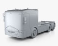 Banke ERCV27 Вантажівка шасі 2022 3D модель clay render