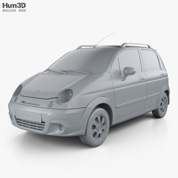 Daewoo Matiz 3d model