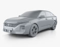 Baojun RC-5 2022 3D模型 clay render