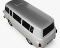 Barkas B1000 KB 1961 3d model top view