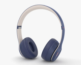 Beats Solo 3 Wireless Navy 3D model