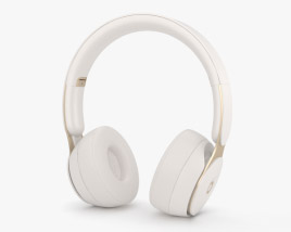 Beats Solo Pro Ivory 3D model