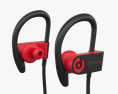 Beats Powerbeats 3 Black Red 3Dモデル