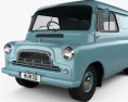 Bedford CA Panel Van 1965 3D модель