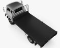 Bedford MK Flatbed Truck 1972 3d model top view