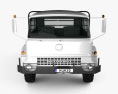 Bedford MK 플랫 베드 트럭 1972 3D 모델  front view