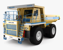 BelAZ 7555B Dump Truck 2016 3D model