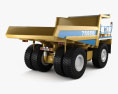BelAZ 7555B Dump Truck 2016 3d model back view