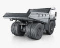 BelAZ 75581 덤프 트럭 2012 3D 모델 