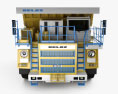 BelAZ 75581 ダンプトラック 2012 3Dモデル front view