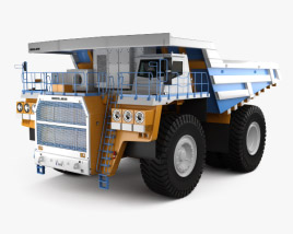 BelAZ 75603 Dump Truck 2012 3D model