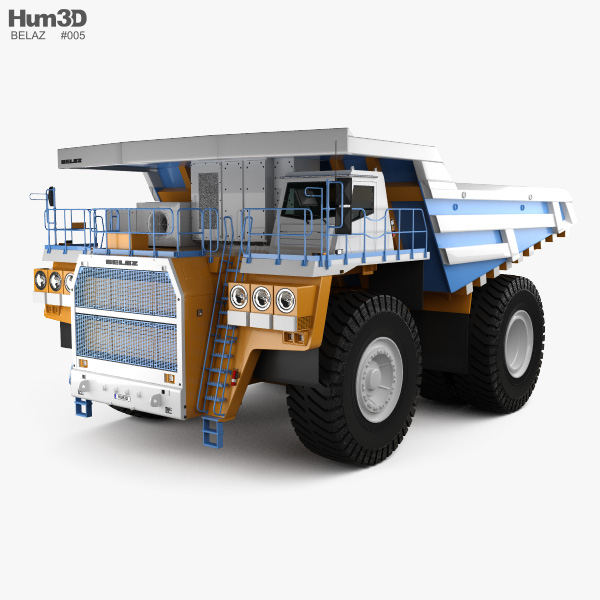 BelAZ 75603 Dump Truck 2012 3D model