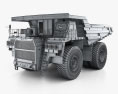 BelAZ 75603 Dump Truck 2012 3d model wire render