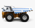 BelAZ 75603 덤프 트럭 2012 3D 모델  side view
