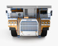BelAZ 75603 덤프 트럭 2012 3D 모델  front view