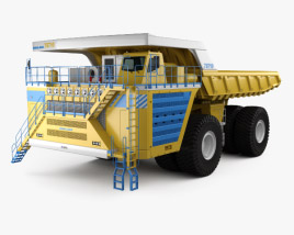 BelAZ 75710 Dump Truck 2013 3D model