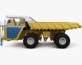 BelAZ 75710 Dump Truck 2013 3d model side view