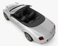 Bentley Continental Supersports descapotable 2010 Modelo 3D vista superior