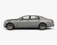 Bentley Mulsanne 2011 3D-Modell Seitenansicht