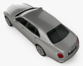 Bentley Mulsanne 2011 3D模型 顶视图
