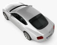Bentley Continental GT 2015 Modello 3D vista dall'alto