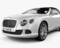 Bentley Continental GT descapotable 2012 Modelo 3D