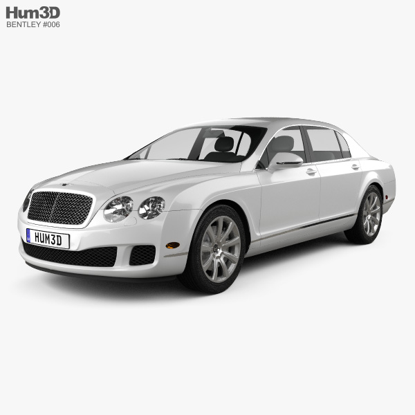 Bentley Continental Flying Spur 2012 3D model