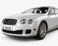 Bentley Continental Flying Spur 2012 3D 모델 