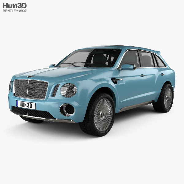 Bentley EXP 9 F 2015 3D model