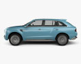 Bentley EXP 9 F 2015 3D-Modell Seitenansicht