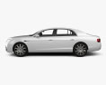 Bentley Flying Spur 2017 3D 모델  side view