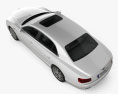 Bentley Flying Spur 2017 3D模型 顶视图