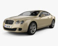 Bentley Continental GT 2012 3D 모델 