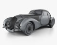 Bentley Embiricos 1938 3D модель wire render