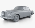 Bentley S2 Continental Flying Spur 1959 3d model clay render