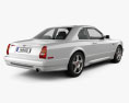Bentley Continental SC 1999 3D-Modell Rückansicht