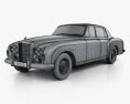 Bentley S3 Continental Flying Spur Saloon 1964 Modello 3D wire render