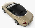 Bentley Continental GTC 2018 3D模型 顶视图
