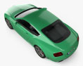 Bentley Continental GT Speed 2018 Modelo 3D vista superior