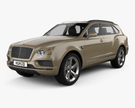 Bentley Bentayga 2019 3D-Modell