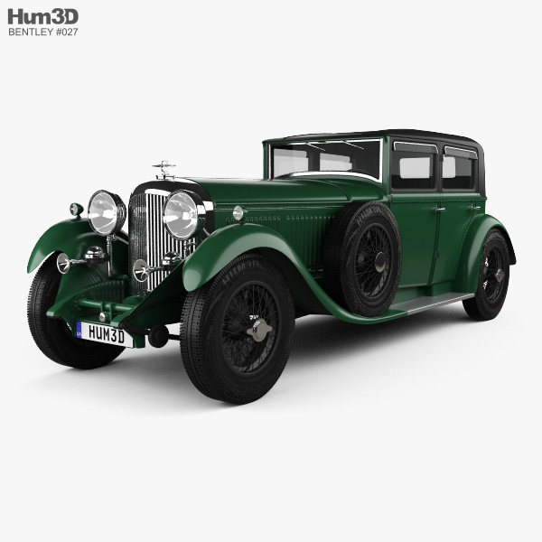 Bentley 8 Litre 1930 Modello 3D