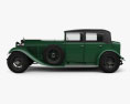 Bentley 8 Litre 1930 3D-Modell Seitenansicht