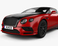 Bentley Continental GT Supersports descapotable 2017 Modelo 3D