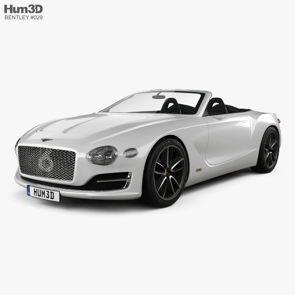 Bentley EXP 12 Speed 6e 2017 3D模型