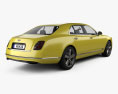 Bentley Mulsanne Speed 2020 Modello 3D vista posteriore