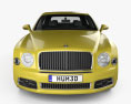 Bentley Mulsanne Speed 2020 3D 모델  front view