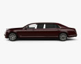 Bentley Mulsanne Grand Limousine Mulliner 2020 Modello 3D vista laterale
