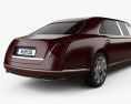 Bentley Mulsanne Grand Limousine Mulliner 2020 Modello 3D