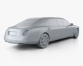 Bentley Mulsanne Grand Limousine Mulliner 2020 Modèle 3d
